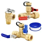 Circrane Isolator Tank Water Heater Service Valve Kit SH-FM-002 A4 New. Price: $68.95.