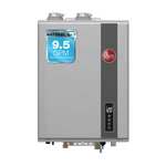 Tankless Water Heater 9.5 Gpm 199900 Btu Natural Gas Rheem RTGH-95DVLN-3 Series New. Price: $2323.99.