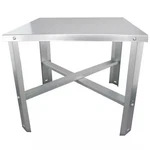 Everbilt 21 In. Galvanized Steel Water Heater Stand Open. Price: $50.00.