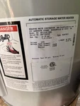 Used Bradford White RE120U6-1NAL Electric Water Heater 19 Gallon 120V. Price: $400.00.