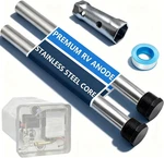 2-PACK Rv Water Heater Anode Rod, 9.25" X 3/4" Npt, Premium Magnesium Rods New. Price: $23.00.