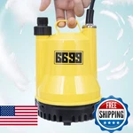 6699 Submersible Water Pump 1/4 Hp 1600GPH Thermoplastic Utility Electric New. Price: $79.98.