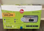 Rheem Performance Electric Tankless Water Heater RETEX-04T 3.5KW Open. Price: $119.50.