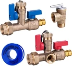 - 3/4 Inch Pex Tankless Water Heater Isolation Service Valve Kit Include New. Price: $89.95.