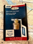 Camco #11703 Water Heater Drain Plug 1/2". New. Price: $7.50.