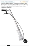 Yoolle-tools 2393000 Marking Wand Line Striper, Round-tip Nozzle Silver/black New. Price: $30.00.