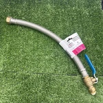 Sharkbite 18" Water Heater Connect Line 1/2"X3/4" W/ Shutoff Part # U3068FX18BLZ New. Price: $29.99.