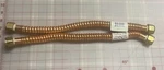 Crown. Corrugated Copper Water Heater Connector. 18 , 3/4" Fip. Used. Price: $18.00.
