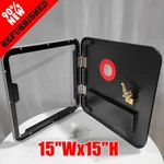 Rv Water Heater Black Door 15 X Inches Replace For 4/6 Gallon Suburban New. Price: $44.99.