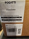 Fogatti Natural Gas Tankless Water Heater Indoor Max 7.5 Gpm 170,000 Btu, 170S New. Price: $589.00.