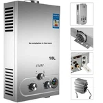 Vevor Lpg Propane Gas 10L Hot Water Heater Tankless Instant Boiler Outdoor Rv New. Price: $119.99.
