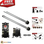 EWH-01 Water Heater Kit Two Thermostats + Heating Elements, Easy Install New. Price: $55.99.