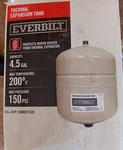 Everbilt 4.5 Gal Thermal Expansion Tank 3/4" Mip Connection Open. Price: $41.30.