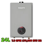 Fogatti Tankless Water Heater Propane,indoor 7.5 Gpm 170,000 Btu Instant Hot New. Price: $699.99.