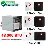 Used-rv Tankless Water Heater 48,000 Btu PROPANE,3 Door Size: 15X18,18X18,15X15. Price: $312.55.
