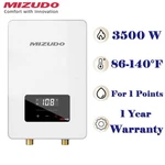 Mizudo 3500W Tankless Water Heater Electric Instant Hot Under Sink Very. Price: $90.99.