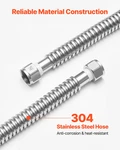 Water Heater Kit, 18 Inch Length Flex Connector, Boiler Room New. Price: $20.48.
