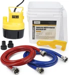 Tankless Water Heater Flushing Kit Includes 1/4HP Submersible Sump Pump With Two New. Price: $137.99.
