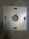 Z-flex 4" Fire Stop Support Stainless Steel Venting (2SVSFSSF04) New. Price: $49.99.