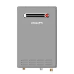 Fogatti Tankless Water Heater Outdoor Natural Gas/propane 5.1 Gpm 120,000 Btu New. Price: $629.00.