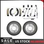 Rear Kit Brake Drums & Shoes Hardware For 1999-2002 Mercury Cougar New. Price: $240.88.