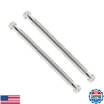 Watflow 18INCH Stainless Steel Corrugated Water Heater Connector Flexible For Fe New. Price: $35.24.