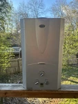 Marey GA16NGPD Tankless Natural Gas Hot Water Heater. Used. Price: $85.00.