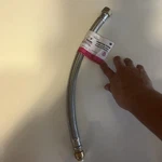Sharkbite Water Heat Supply Line 18 1/2X3/4 Push Fit Braided Pex, Cpvc, Pert New. Price: $12.99.