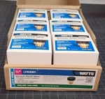 (6) Watts 1/2" Vacuum Relief Valve LFN36M1, (0951263) New. Price: $99.99.
