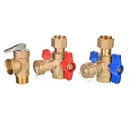 Rheem RTG20326 Brass Tankless Water Heater Service Valve Kit Hot/cold + Relief Open. Price: $34.99.
