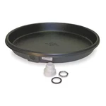 Water Heater Drip Pan, 22 In Dia, Plastic, 3VU59 New. Price: $17.69.