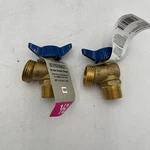 New! 2PK Everbilt VBD-QTR-C3EB 1/2 Mip & Solder X Mht Brass Boiler Drain #101. Price: $24.95.