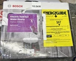 New Open Box Bosch Tronic 4000 Electric Tankless Water Heater Free Shipping. Price: $199.00.