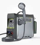 Portable Water Heater W/shower Pump Propane Rechargeable Battery 100 Mins 20KBTU Open. Price: $199.99.