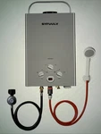 Gasland BE158 Propane Tankless Water Heater 1.58 Gpm, 41,000 Btu, Portable New. Price: $129.95.