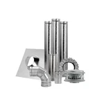 Duravent Unit Heater Kit, 4IN., Vertical, Galvanized Steel, Model# 4BVKNT New. Price: $169.99.