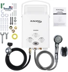 Portable Water Heater Propane Tankless - 6L 1.58GPM Rv On Demand Hot Gas Outdoor New. Price: $223.43.
