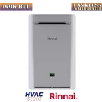 Rinnai 160,000 Btu Water Heater Tankless Natural Gas Non-condensing Outdoor New. Price: $1170.00.