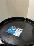 Water Heater Drain Pan With Fitting, Plastic, 26 Box Of New. Price: $101.69.