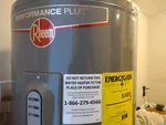 2023 Rheem Performance Plus Electric Water Heater Gallon, 5500WATTS, 240 V Open. Price: $540.00.