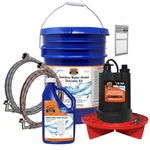 Chromex Tankless Water Heater Flush Kit With Certified Liquid Descaling Solution New. Price: $121.49.