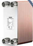 Alorair 5"X12" 80 Plates Heat Exchanger To Water, With 1-1/4" Mpt Port New. Price: $455.99.