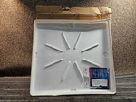 Camco 20762 28 In. X 30 Washing Machine Drain Pan Stackable With Pvc Fitting Open. Price: $44.71.