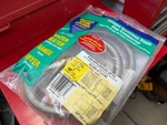 Brasscraft CSSD105E 48" Coated Stainless Steel Gas Connector 1/2" Od Tube New. Price: $12.95.