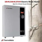 18KW/27KW Electric Tankless Water Heater Instant Hot Boiler Whole House Shower New. Price: $377.99.