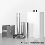 Venting Parts Horizontal Kit For Gas Tankless Water Heater Stainless Steel New. Price: $49.00.