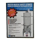 Double Hot Water Heater Safety Straps, Watts E-120 Adjustable To Gallon Size New. Price: $19.99.