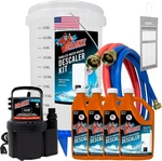 Drainx Tankless Water Heater Flush Kit Includes 4 Quarts Descaling Solution New. Price: $135.36.