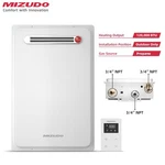 16L Tankless Water Heater Natural Gas 5.1GPM Outdoor Instant Hot New. Price: $509.99.