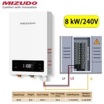 Mizudo 8000W 240V Electric Tankless Water Heater Led Display Touch Control New. Price: $202.99.